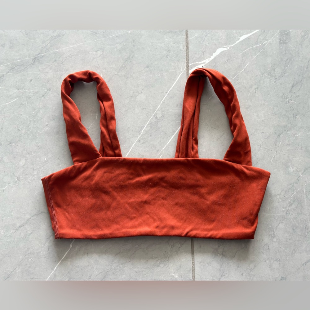 We Wore What Crop Top Sports Bra